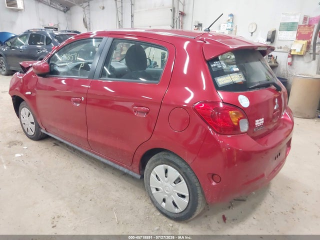45718591 :رقم المزاد ، ML32A3HJ3FH055897 vin ، 2015 Mitsubishi Mirage De مزاد بيع