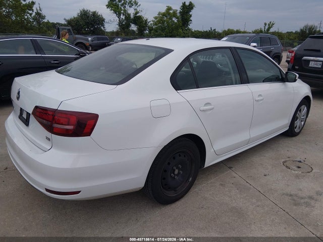 2017 Volkswagen Jetta 1.4t S მანქანა იყიდება აუქციონზე, vin: 3VW2B7AJ3HM256836, აუქციონის ნომერი: 45718614