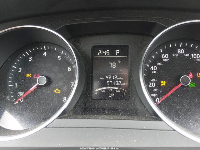 2017 Volkswagen Jetta 1.4t S მანქანა იყიდება აუქციონზე, vin: 3VW2B7AJ3HM256836, აუქციონის ნომერი: 45718614