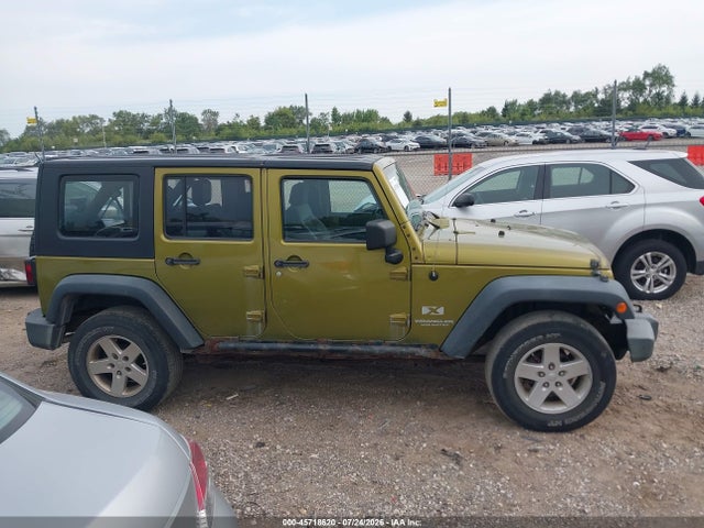 Продаж на аукціоні авто 2008 Jeep Wrangler Unlimited X, vin: 1J4GA39178L541706, номер лоту: 45718620