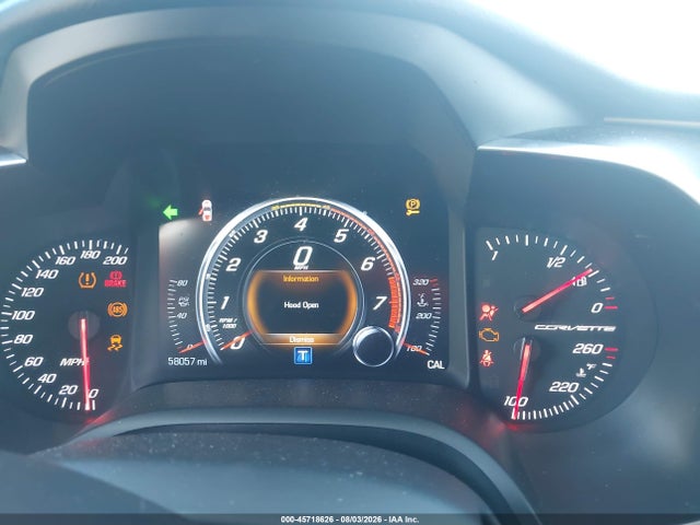 Aukcja sprzedaży 2018 Chevrolet Corvette Stingray, vin: 1G1YB2D71J5104249, numer aukcji: 45718626