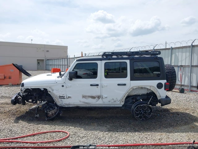 2021 Jeep Wrangler Unlimited 80th Anniversary 4x4 მანქანა იყიდება აუქციონზე, vin: 1C4HJXDM6MW557214, აუქციონის ნომერი: 45718658