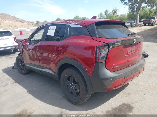 Продажа на аукционе авто 2025 Nissan Kicks Sv Fwd, vin: 3N8AP6CA5SL382107, номер лота: 45718682