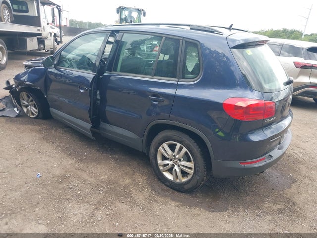 2016 Volkswagen Tiguan S მანქანა იყიდება აუქციონზე, vin: WVGBV7AX5GW617833, აუქციონის ნომერი: 45718717