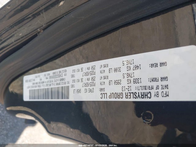 Dodge Grand Caravan Sxt 2014 2C4RDGCG5ER245466 Image 9