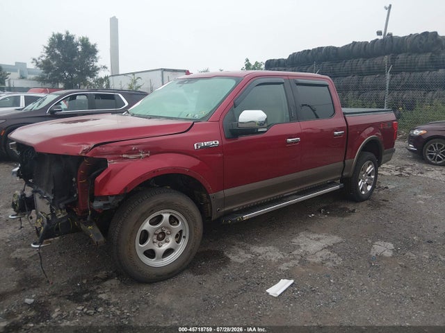Ford F-150 Lariat 2018 1FTEW1EG8JKC81891 Image 2