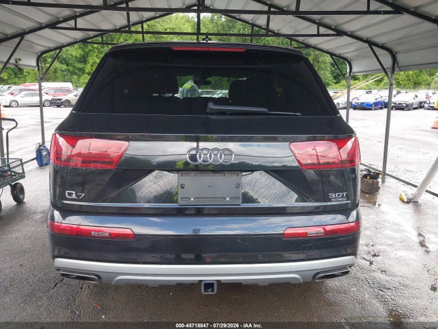 2018 Audi Q7 3.0t Premium მანქანა იყიდება აუქციონზე, vin: WA1LAAF76JD018222, აუქციონის ნომერი: 45718847