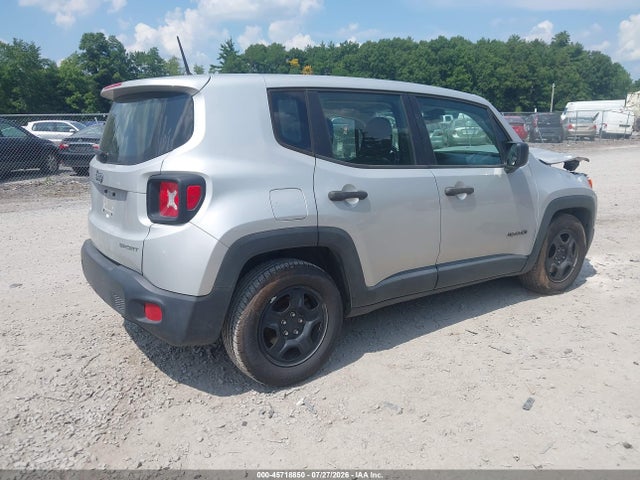 Aukcja sprzedaży 2017 Jeep Renegade Sport, vin: ZACCJAAH7HPF49687, numer aukcji: 45718850