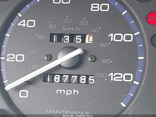45718921 :رقم المزاد ، 1HGEJ8645YL032417 vin ، 2000 Honda Civic Ex مزاد بيع