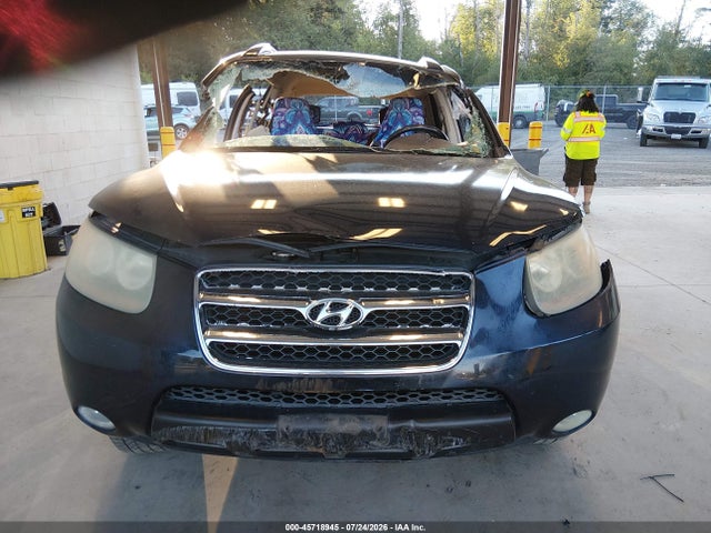 2007 Hyundai Santa Fe Limited/se მანქანა იყიდება აუქციონზე, vin: 5NMSH73E97H015107, აუქციონის ნომერი: 45718945