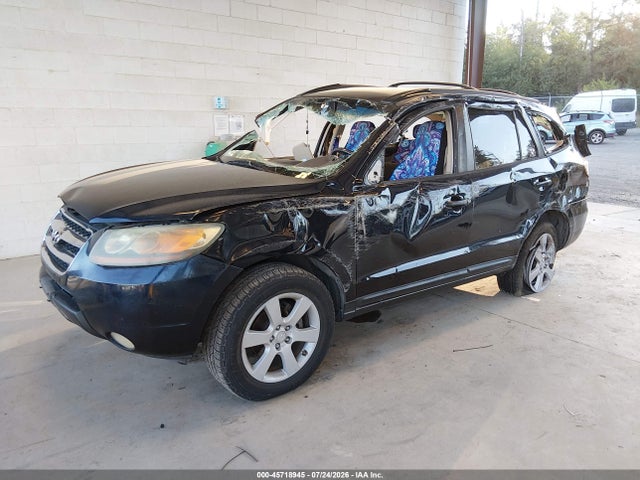 2007 Hyundai Santa Fe Limited/se მანქანა იყიდება აუქციონზე, vin: 5NMSH73E97H015107, აუქციონის ნომერი: 45718945