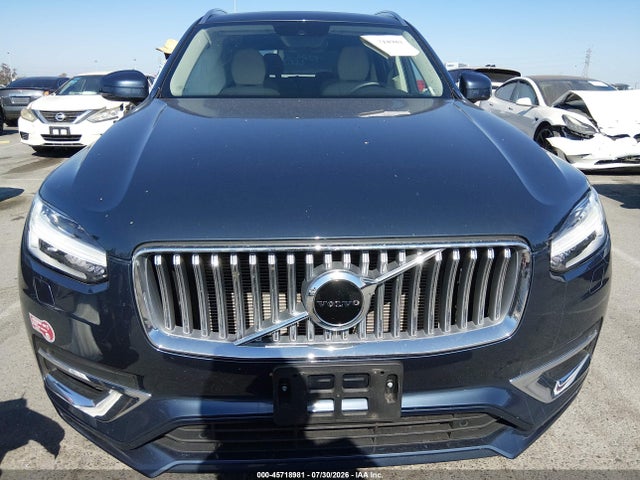45718981 :رقم المزاد ، YV4H600Z5N1843724 vin ، 2022 Volvo Xc90 Recharge Plug-in Hybrid T8 Inscription Expression Extended Range 6p مزاد بيع