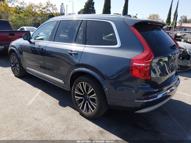 45718981 :رقم المزاد ، YV4H600Z5N1843724 vin ، 2022 Volvo Xc90 Recharge Plug-in Hybrid T8 Inscription Expression Extended Range 6p مزاد بيع
