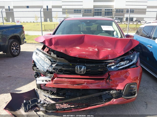 45719011 :رقم المزاد ، 5FNRL6H80SB017557 vin ، 2025 Honda Odyssey Touring مزاد بيع