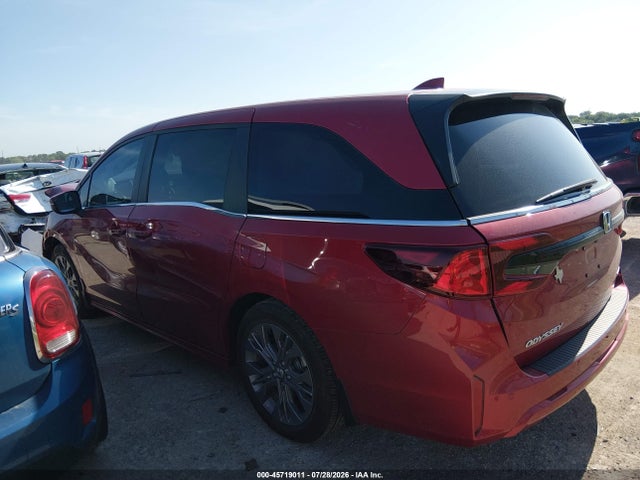 45719011 :رقم المزاد ، 5FNRL6H80SB017557 vin ، 2025 Honda Odyssey Touring مزاد بيع