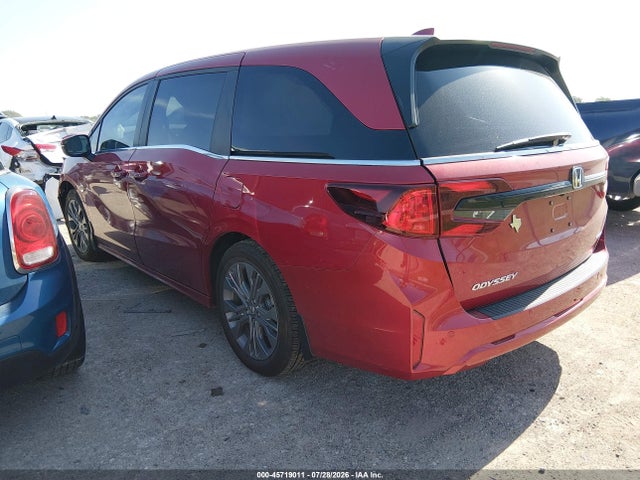 45719011 :رقم المزاد ، 5FNRL6H80SB017557 vin ، 2025 Honda Odyssey Touring مزاد بيع