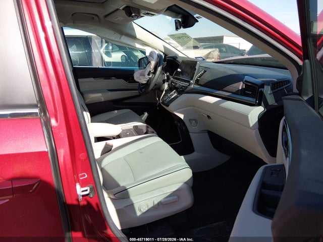 45719011 :رقم المزاد ، 5FNRL6H80SB017557 vin ، 2025 Honda Odyssey Touring مزاد بيع