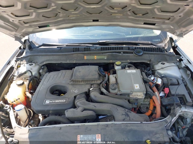 2019 Ford Fusion Hybrid Se მანქანა იყიდება აუქციონზე, vin: 3FA6P0LU5KR188026, აუქციონის ნომერი: 45719026