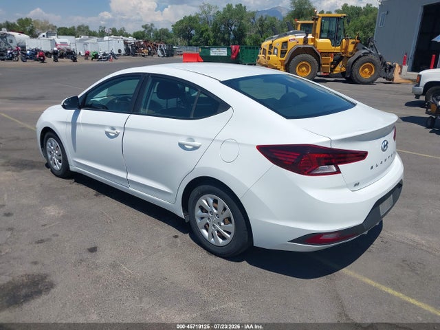 Aukcja sprzedaży 2019 Hyundai Elantra Se, vin: 5NPD74LF2KH481427, numer aukcji: 45719125
