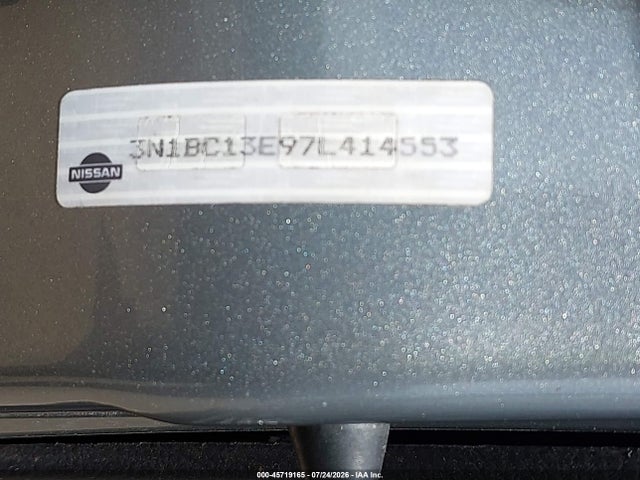 Aukcja sprzedaży 2007 Nissan Versa 1.8sl, vin: 3N1BC13E97L414553, numer aukcji: 45719165