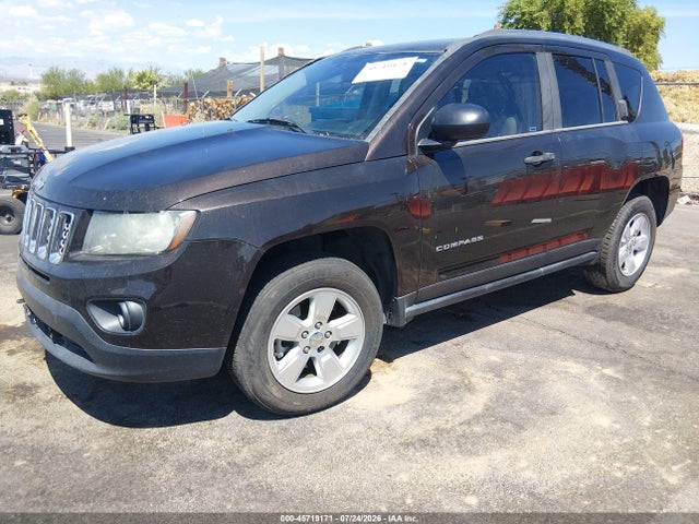 Jeep Compass Sport 2014 1C4NJCBA1ED830500 Image 2