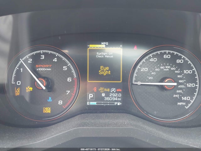 Продаж на аукціоні авто 2023 Subaru Forester Sport, vin: JF2SKAJC5PH462374, номер лоту: 45719173