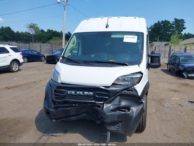 2023 Ram Promaster 2500 High Roof 159 Wb მანქანა იყიდება აუქციონზე, vin: 3C6LRVDG6PE535754, აუქციონის ნომერი: 45719181