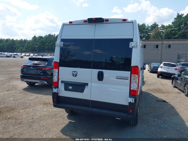 2023 Ram Promaster 2500 High Roof 159 Wb მანქანა იყიდება აუქციონზე, vin: 3C6LRVDG6PE535754, აუქციონის ნომერი: 45719181