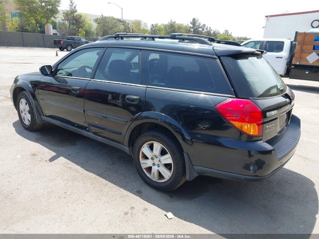 2005 Subaru Outback 2.5i მანქანა იყიდება აუქციონზე, vin: 4S4BP61C757352518, აუქციონის ნომერი: 45719261