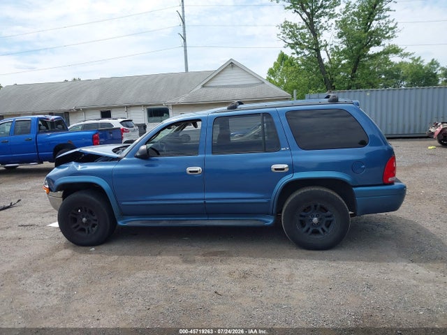 45719263 :رقم المزاد ، 1B8HS58N32F146009 vin ، 2002 Dodge Durango Slt Plus مزاد بيع