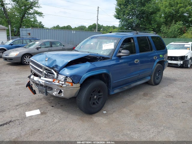 45719263 :رقم المزاد ، 1B8HS58N32F146009 vin ، 2002 Dodge Durango Slt Plus مزاد بيع