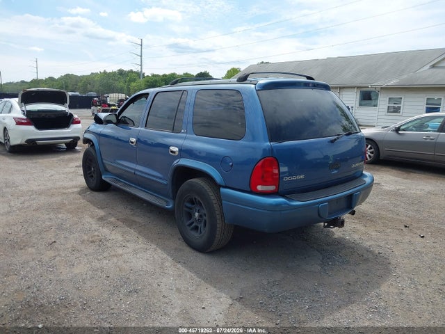 45719263 :رقم المزاد ، 1B8HS58N32F146009 vin ، 2002 Dodge Durango Slt Plus مزاد بيع