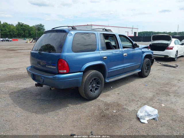 45719263 :رقم المزاد ، 1B8HS58N32F146009 vin ، 2002 Dodge Durango Slt Plus مزاد بيع