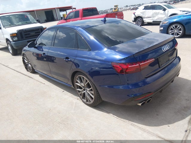 45719279 :رقم المزاد ، WAUB4AF47LA063136 vin ، 2020 Audi S4 Premium Plus Tfsi Quattro Tiptronic مزاد بيع