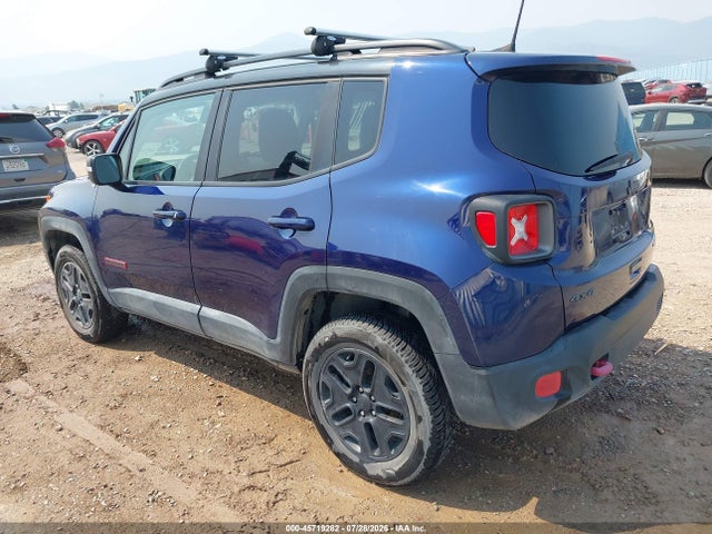 Продажа на аукционе авто 2018 Jeep Renegade Trailhawk 4x4, vin: ZACCJBCB0JPG73417, номер лота: 45719282