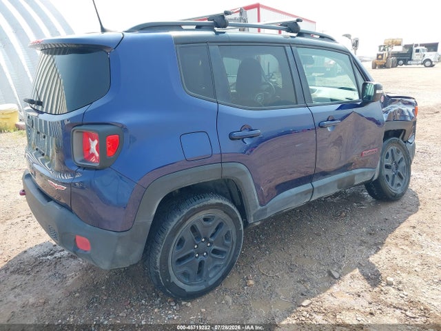 Продажа на аукционе авто 2018 Jeep Renegade Trailhawk 4x4, vin: ZACCJBCB0JPG73417, номер лота: 45719282