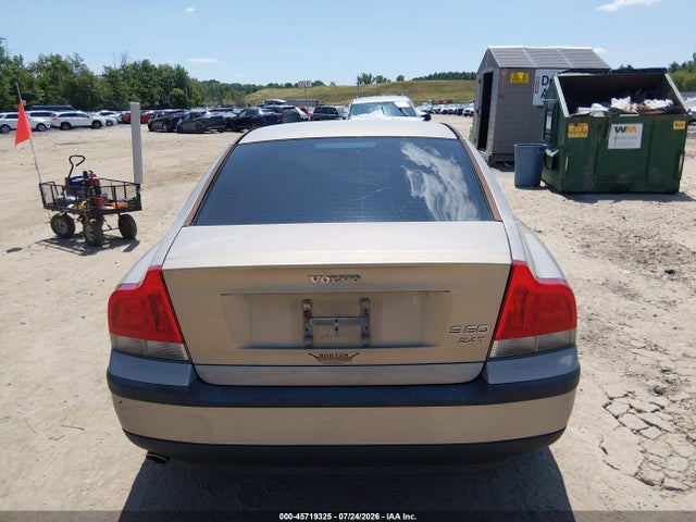 Aukcja sprzedaży 2001 Volvo S60 2.4t, vin: YV1RS58D912010810, numer aukcji: 45719325