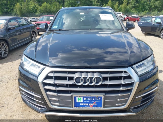 Продажа на аукционе авто 2018 Audi Q5 2.0t Premium, vin: WA1BNAFY9J2047816, номер лота: 45719331