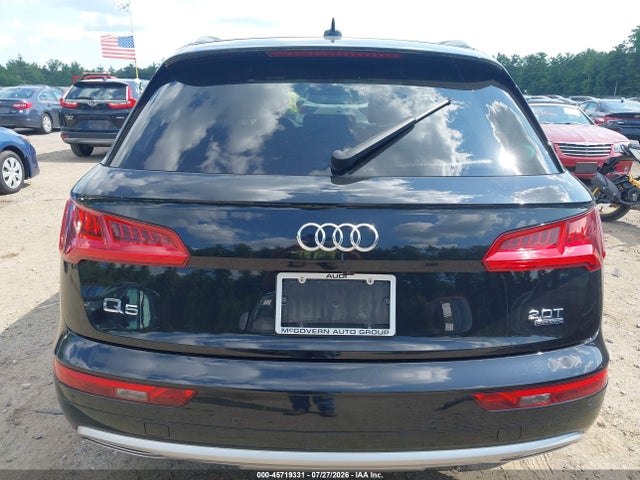 Продажа на аукционе авто 2018 Audi Q5 2.0t Premium, vin: WA1BNAFY9J2047816, номер лота: 45719331