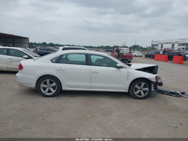 45719361 :رقم المزاد ، 1VWBH7A33DC003527 vin ، 2013 Volkswagen Passat 2.5l Se مزاد بيع