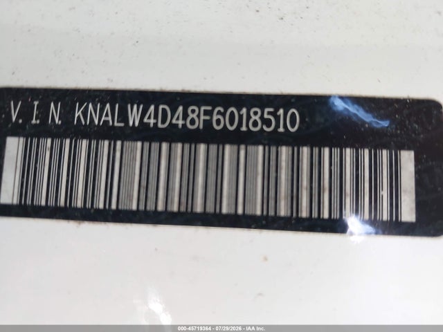 Aukcja sprzedaży 2015 Kia K900 Luxury, vin: KNALW4D48F6018510, numer aukcji: 45719364