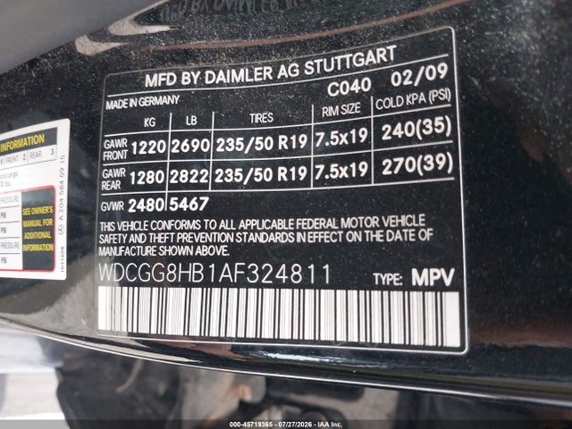 Продаж на аукціоні авто 2010 Mercedes-benz Glk 350 4matic, vin: WDCGG8HB1AF324811, номер лоту: 45719365