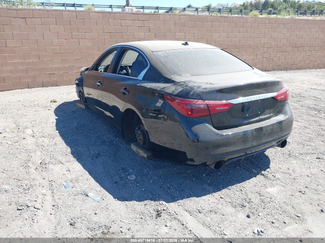 Продажа на аукционе авто 2019 Infiniti Q50 3.0t Luxe, vin: JN1EV7AP0KM516966, номер лота: 45719416