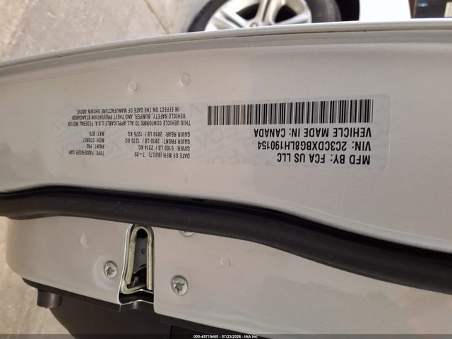 45719465 :رقم المزاد ، 2C3CDXBG8LH190154 vin ، 2020 Dodge Charger Sxt Rwd مزاد بيع
