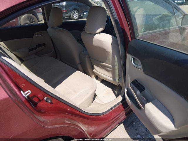 2012 Honda Civic Lx მანქანა იყიდება აუქციონზე, vin: 2HGFB2F59CH600746, აუქციონის ნომერი: 45719496