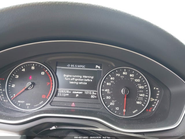 Продажа на аукционе авто 2017 Audi A4 Premium, vin: WAUANAF4XHN005515, номер лота: 45719592