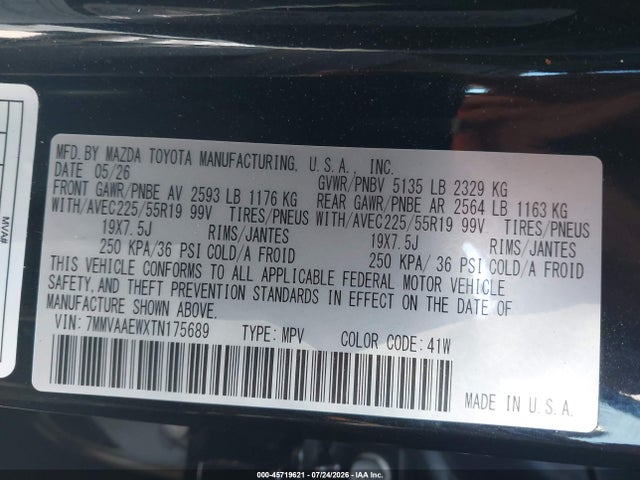 7MMVAAEWXTN175689 Mazda Cx-50 Hybrid Premium Plus