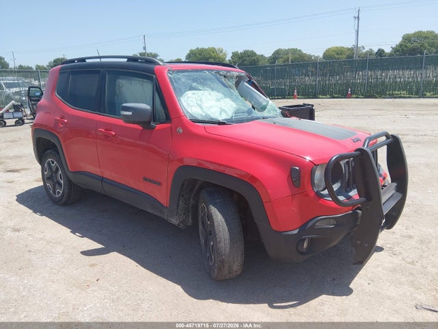 2016 Jeep Renegade Trailhawk მანქანა იყიდება აუქციონზე, vin: ZACCJBCT5GPD47372, აუქციონის ნომერი: 45719715