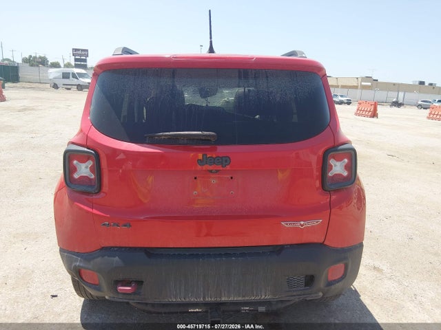 2016 Jeep Renegade Trailhawk მანქანა იყიდება აუქციონზე, vin: ZACCJBCT5GPD47372, აუქციონის ნომერი: 45719715
