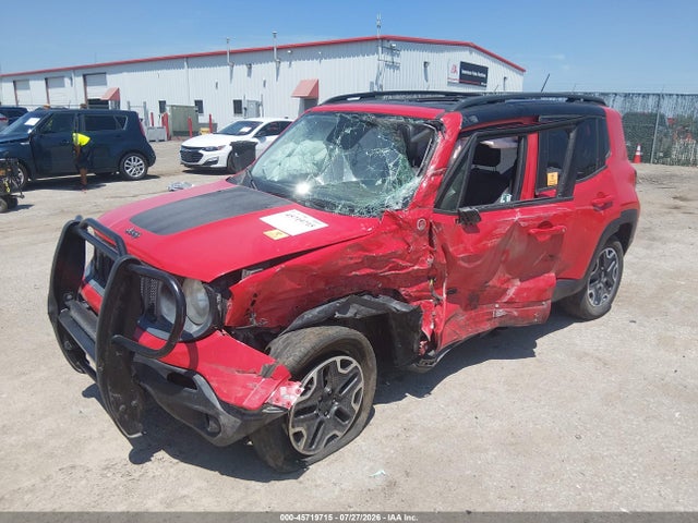 2016 Jeep Renegade Trailhawk მანქანა იყიდება აუქციონზე, vin: ZACCJBCT5GPD47372, აუქციონის ნომერი: 45719715